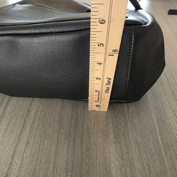 Style & Co. Black Faux Leather  Backpack - Picture 6 of 17